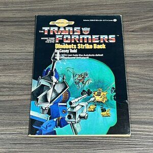 Vintage 1985 Transformers Dinobots Strike Back Find Your Fate Softcover Book